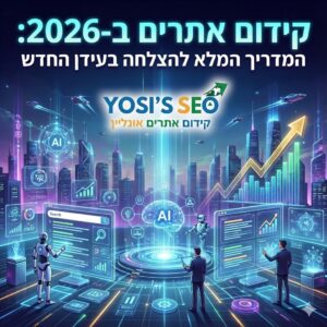 קידום אתרים ב 2026 המדריך המלא להצלחה בעידן החדש